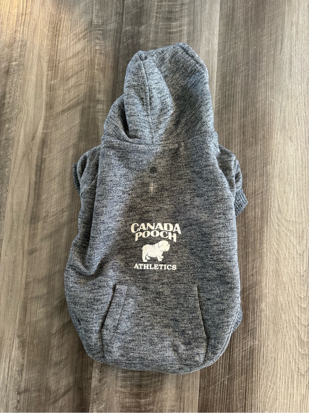 Canada Pooch Gray Dog Hoodie Sweater - 16